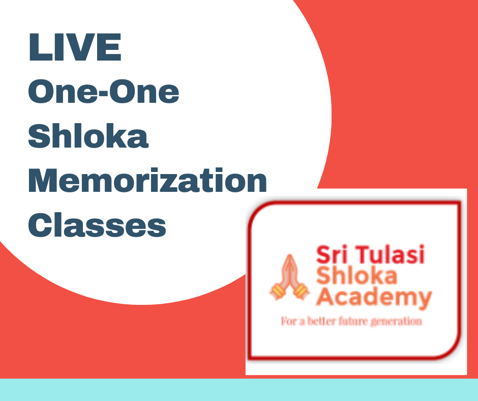 Live one-one shloka teaching classes  image